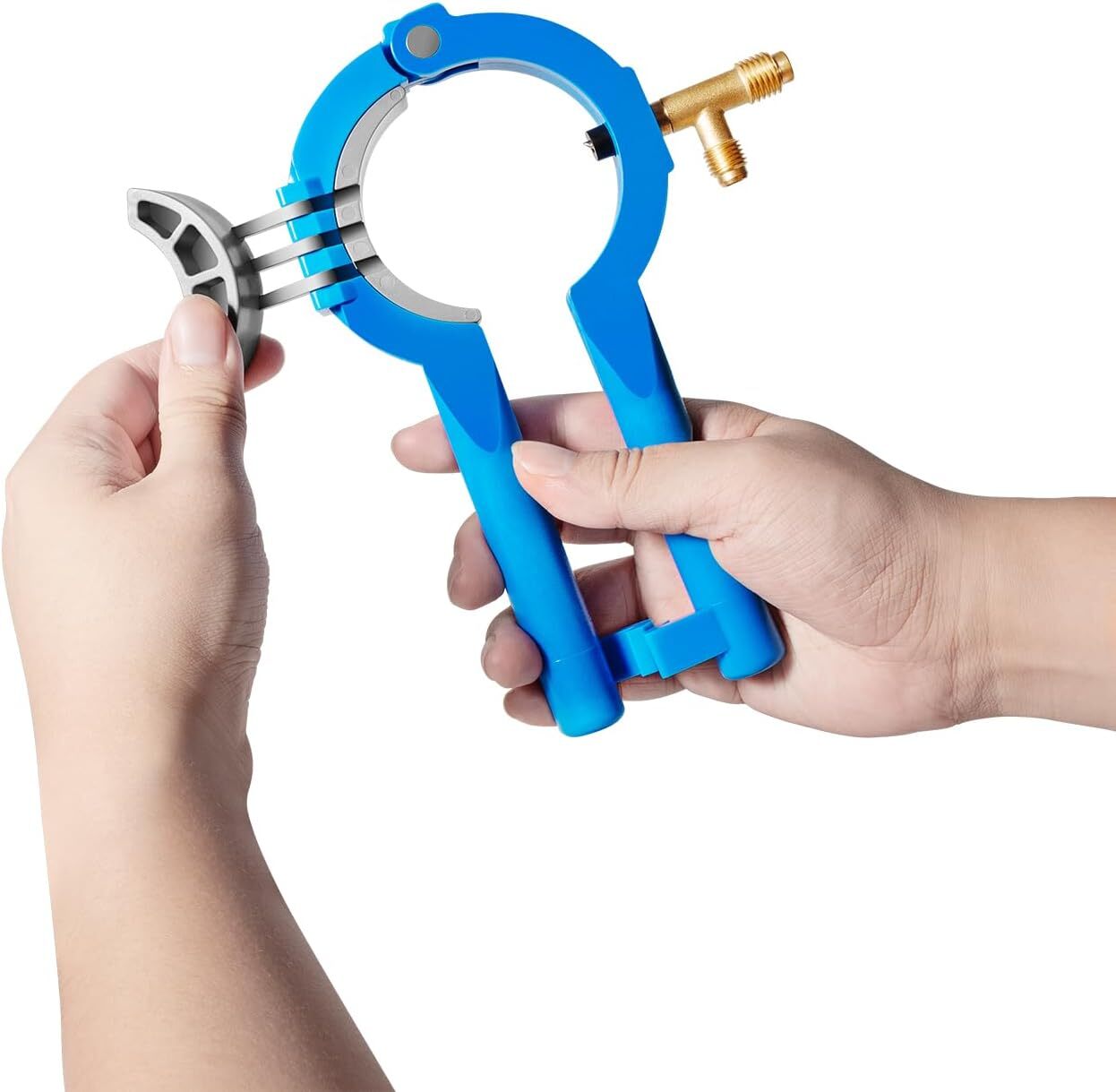 For R12 R134A Side Can Tap 10102 AC Refrigerant Manifold Systems, Oils, Additive