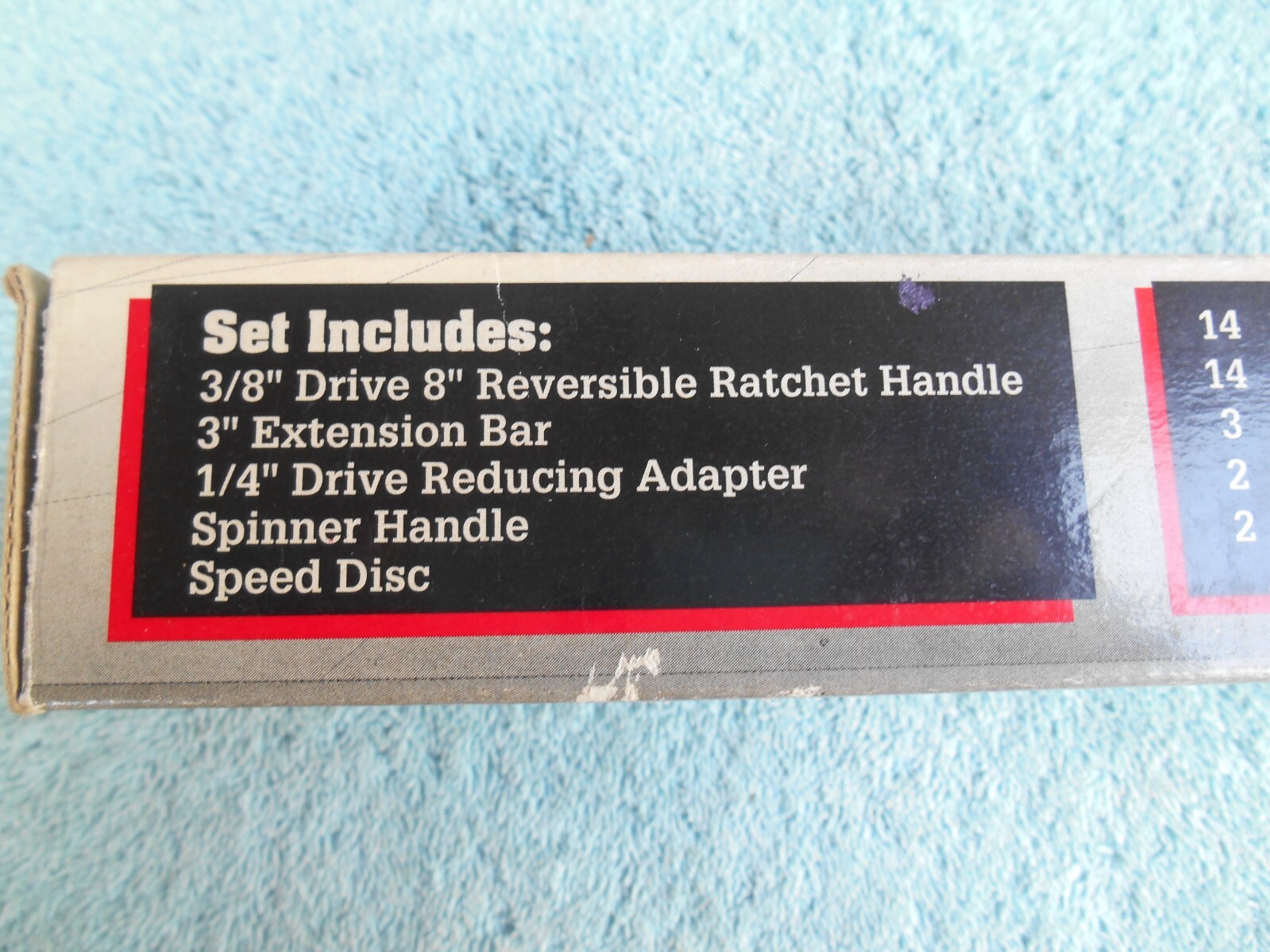 Turnbull Tools 40 piece Tool Set NEW OLD Stock Ratchet Sockets