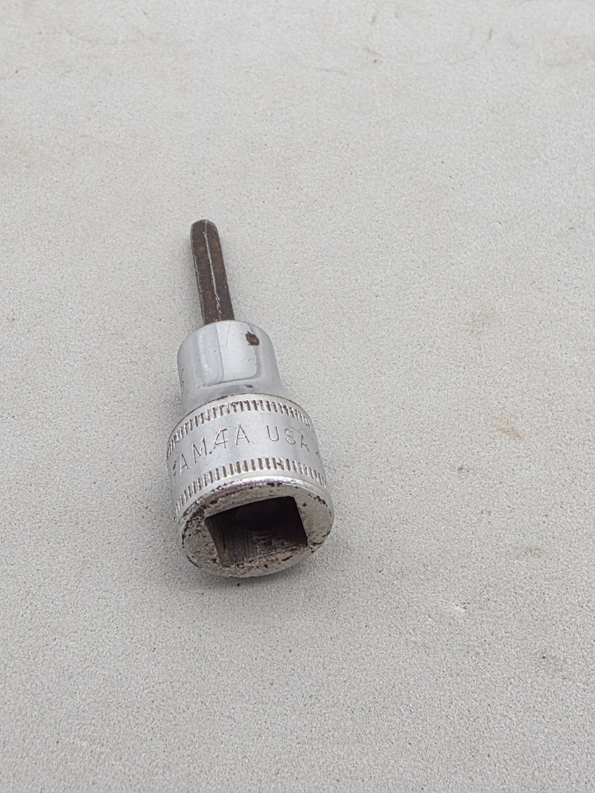 Snap On Tools FAM4A 4mm Metric Chrome Hex Socket 3/8″ Drive USA