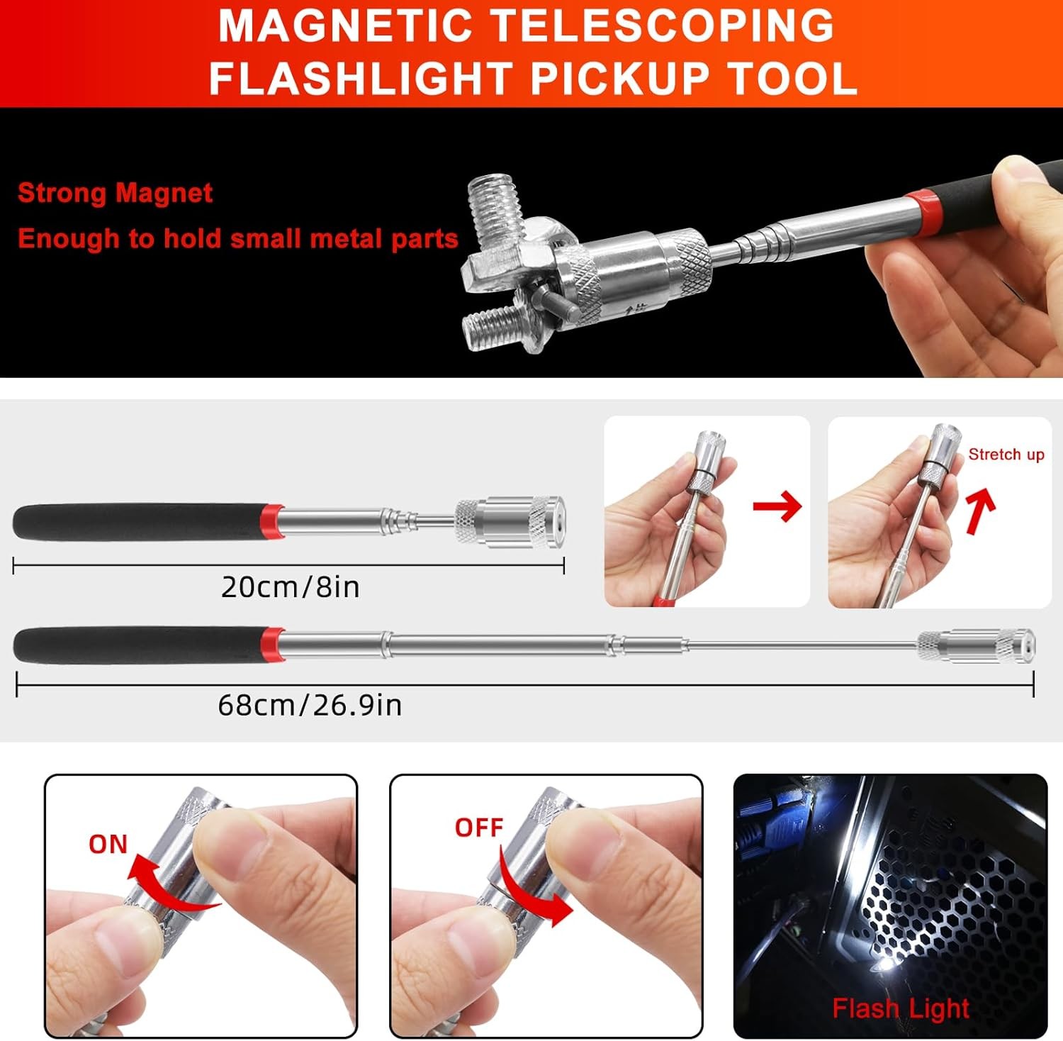 13 Pcs Precision Pick and Hook Tool Set with Clip Removal Plier Rivets Puller