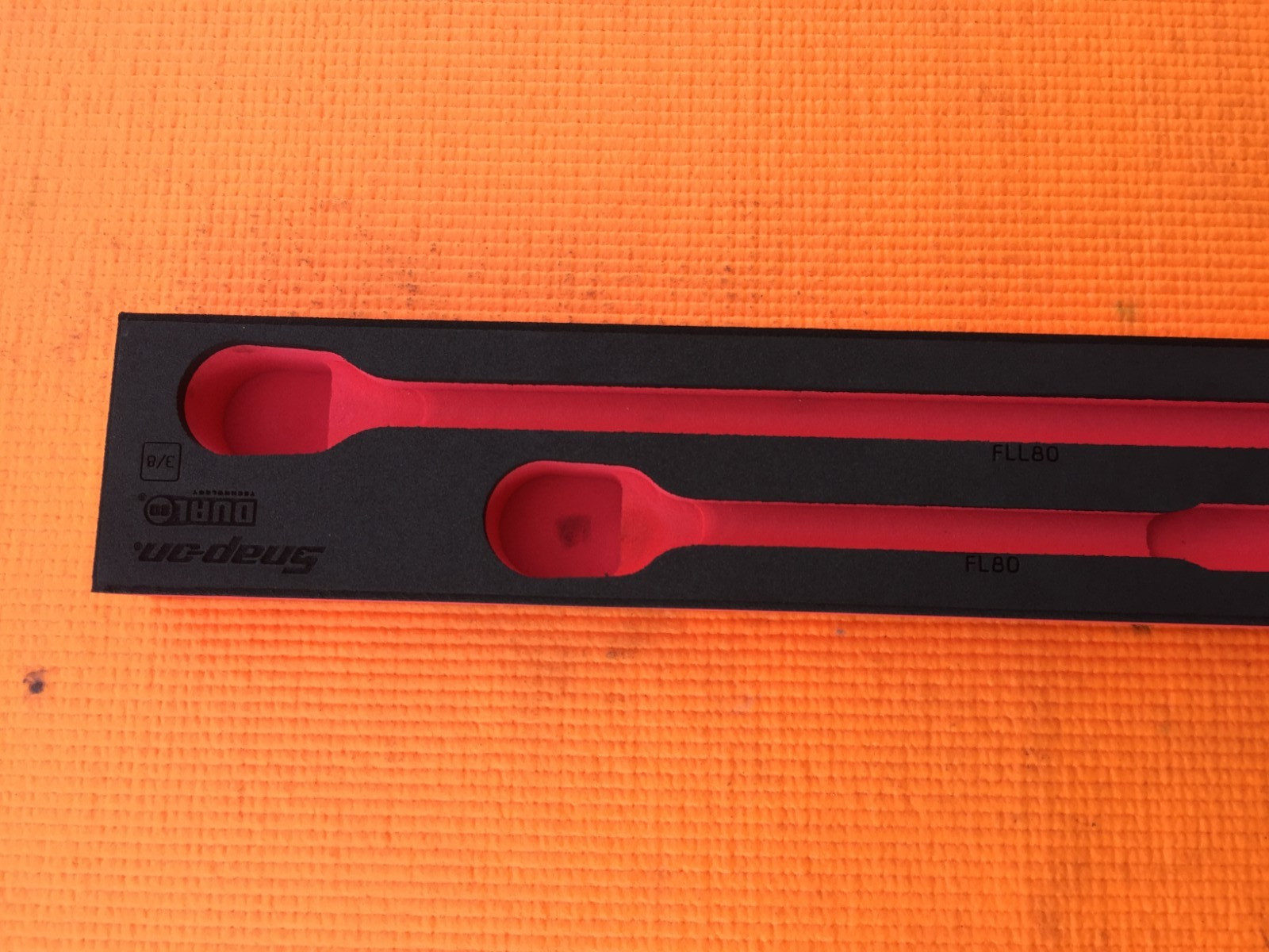 Snap-on Tools RED FOAM For FLL80 FL80 F80 FK80 Ratchets FOAM ONLY FM204RT01BR