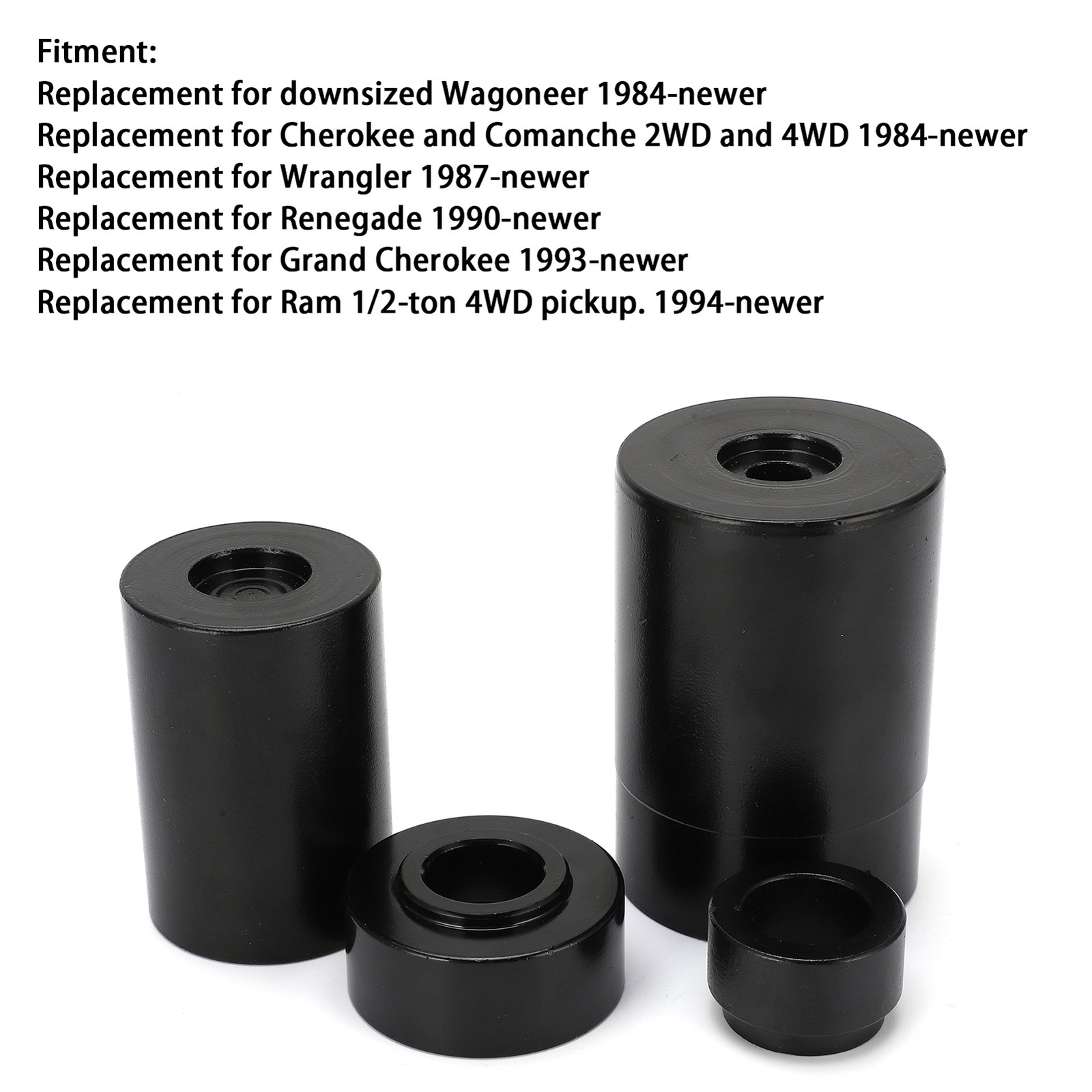 Car 4pcs Ball Joint Press Service Adapter Heavy Duty Carbon Steel For Grand