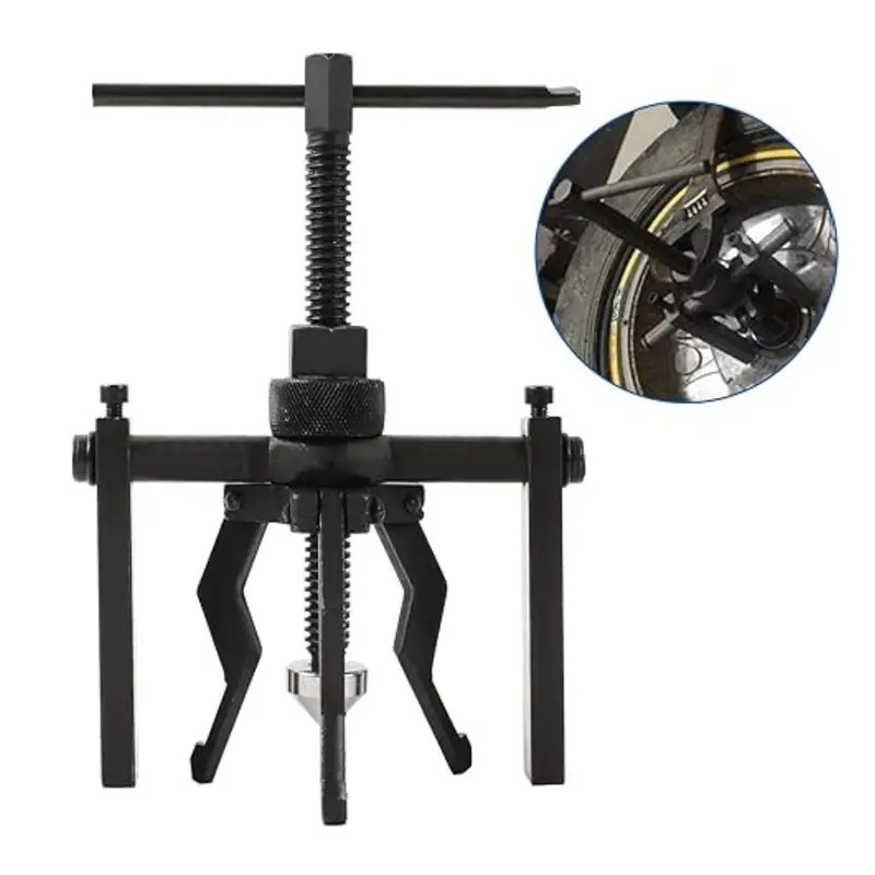 3 jaw Bearing Puller Pilot Blind Set Bushing Gear Small Inner Internal Kit Tool