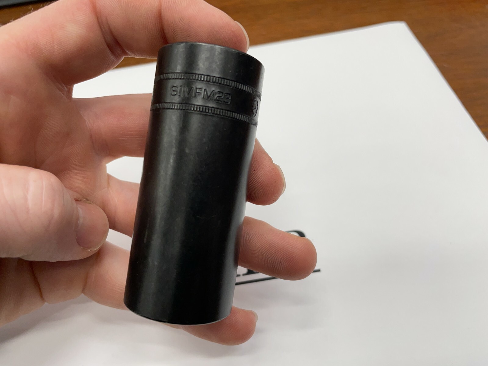 Snap-on Tools USA NEW 3/8″ Drive 23mm Metric Deep 6 Point Impact Socket SIMFM23