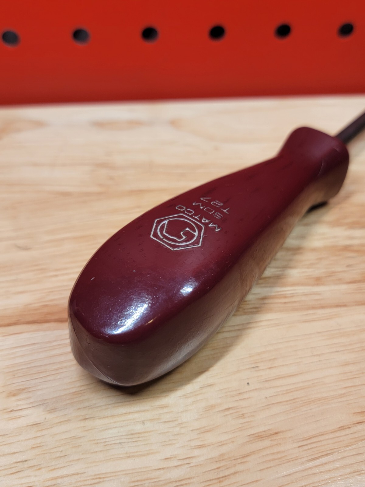 MATCO Tools SDMT27 T27 Torx Burgundy Hard Handle Driver