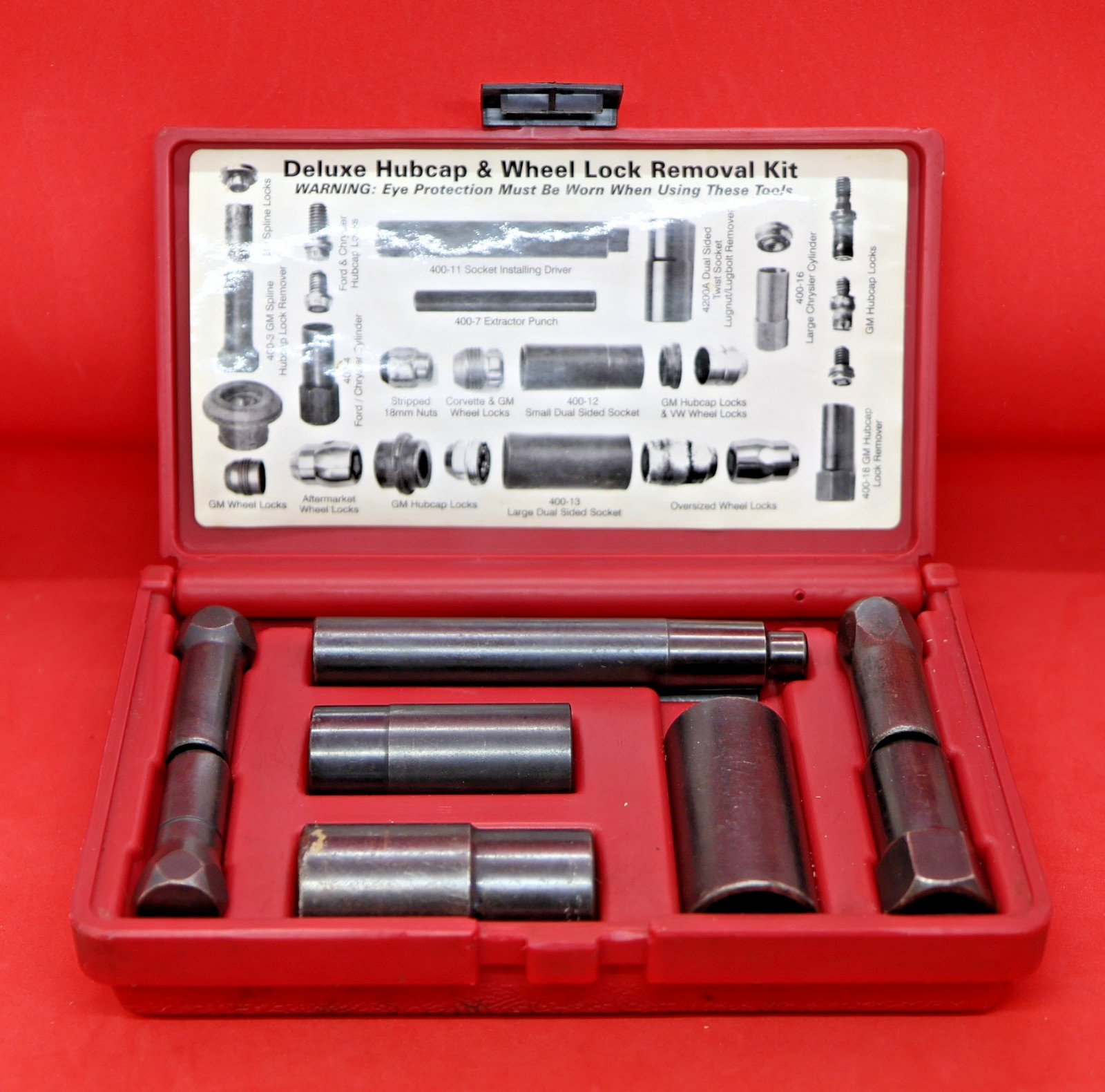 LTI Deluxe Hubcap and Wheel Lock Removal Kit LT-4000