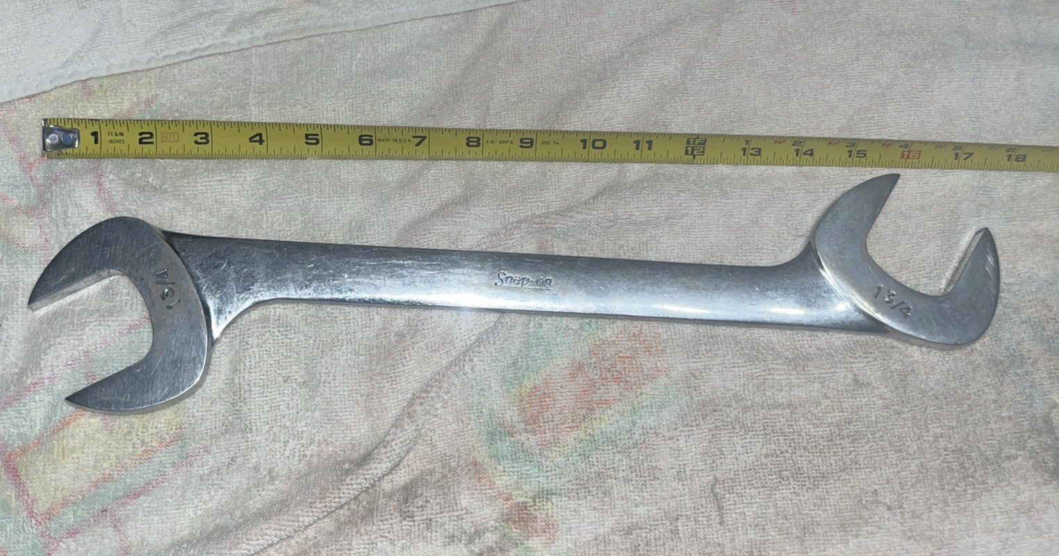 Snap On 4 Way Angle Open End Wrench VS56 SAE 1-3/4″