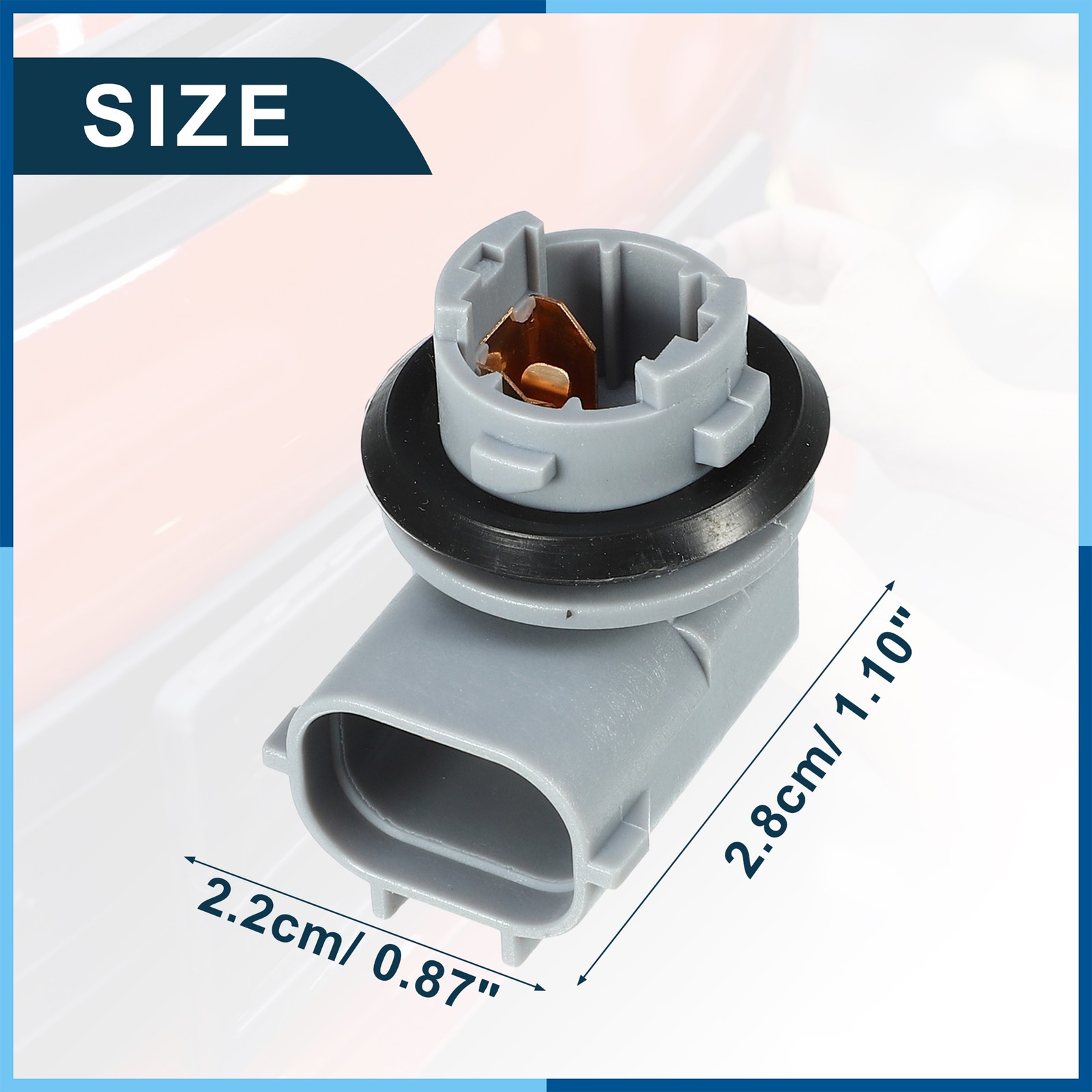 License Plate Light Socket fit for Toyota Tacoma 1995-2004 2 Pin