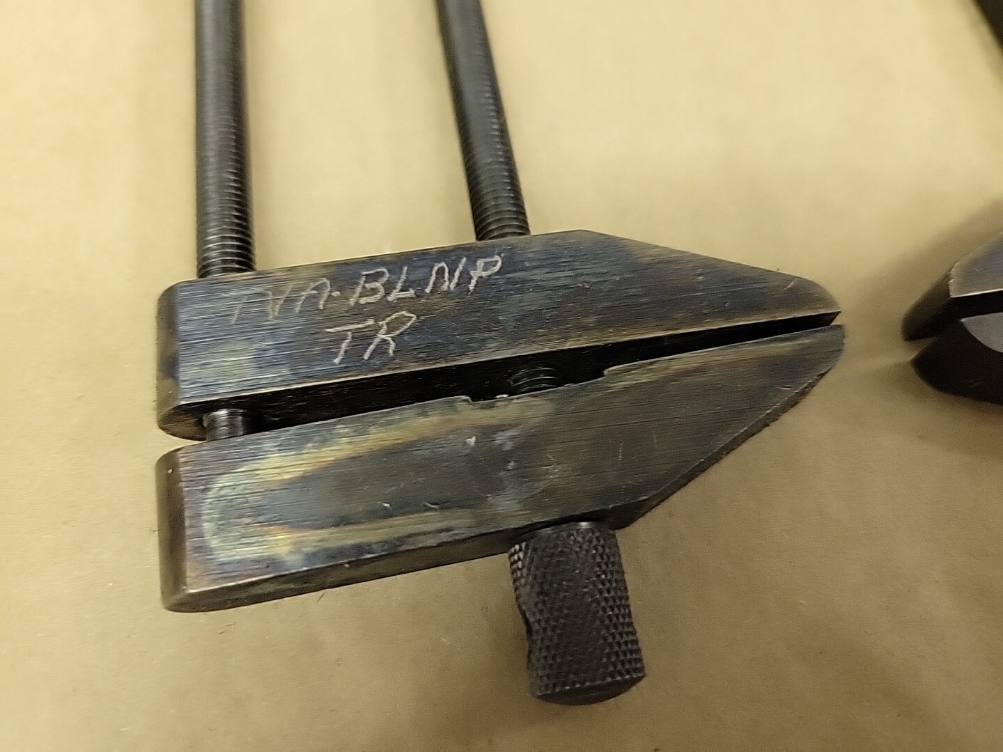 L.S. Starrett Pair 161C Toolmakers Parallel Clamps (2) Near Mint w/ Owners Mark
