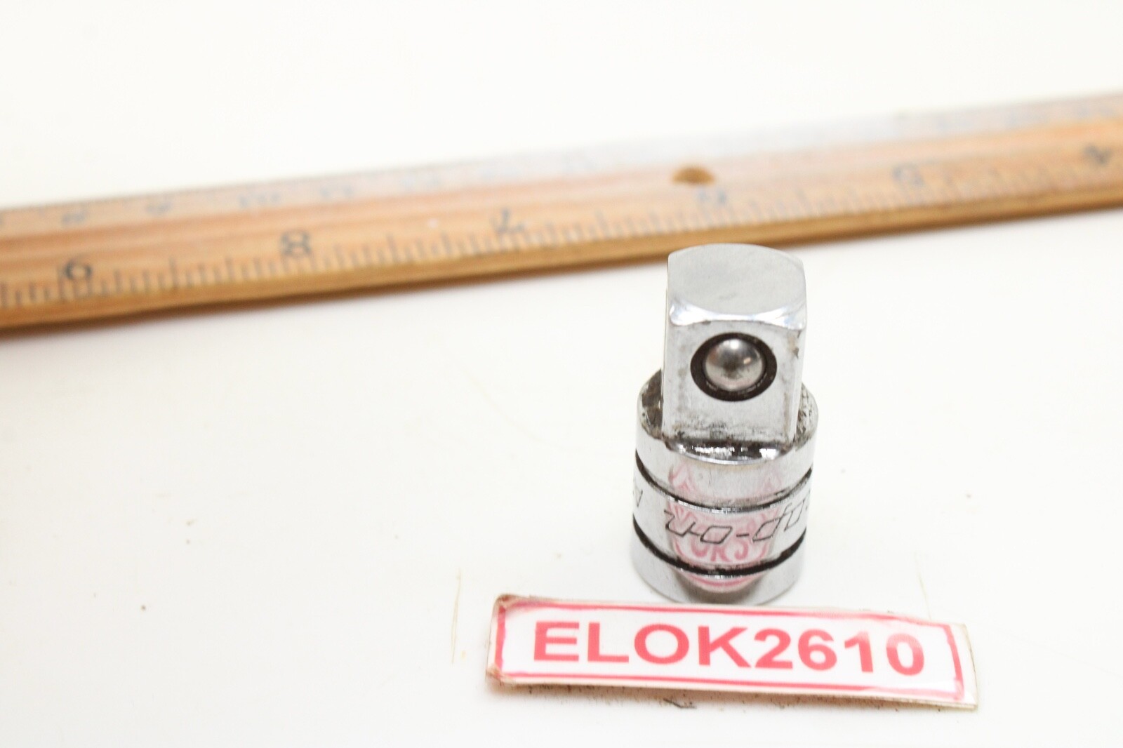 Snap-on A2A 3/8″ Drive Female to 1/2″ Drive Chrome Male Reducer/Adapter USA