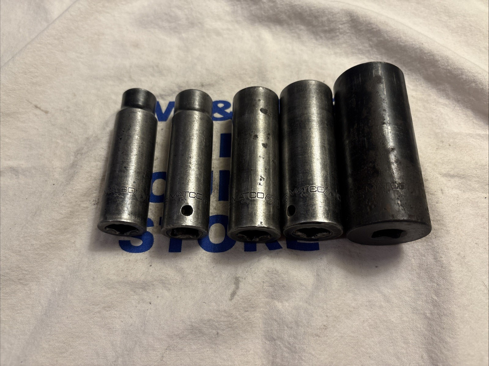 Matco 1/2” Drive 5pc 6pt Deep Impact Socket Set CDP166-CDP346