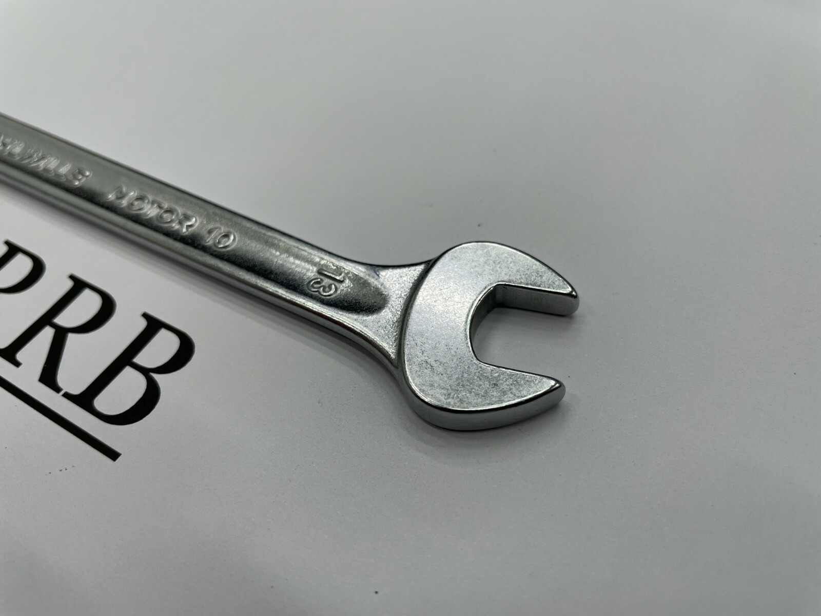 Stahlwille Tools Motor 10 GERMANY 15mm x 13mm Metric Double Open End Wrench