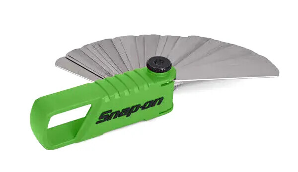 38 Blade Feeler Gauge Combination Straight Blades SAE/Metric GREEN FBST338GRN NW