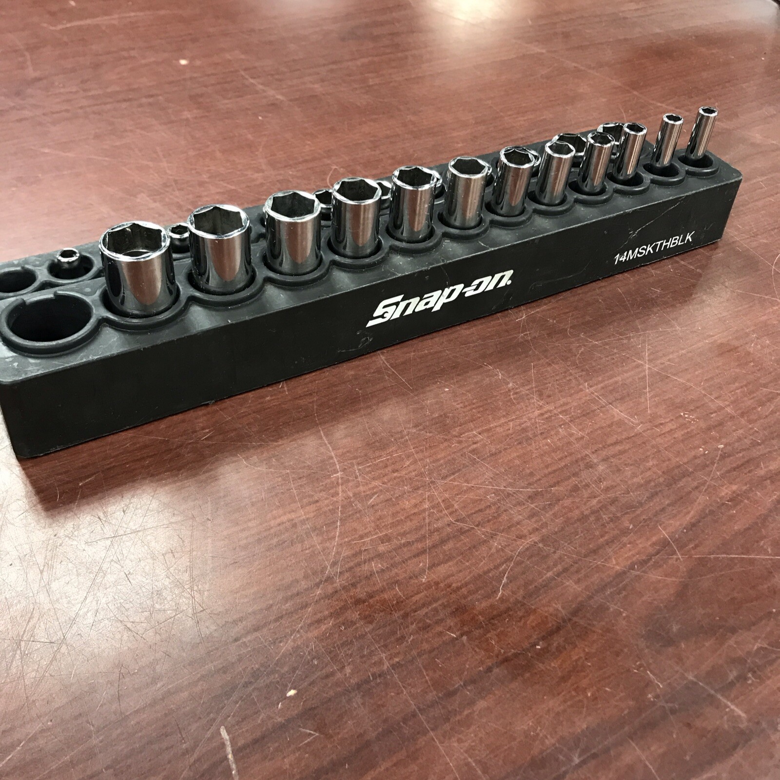 Snapon 24pc 1/4” Metric Socket Set 124STTMM with Magnetic Holder