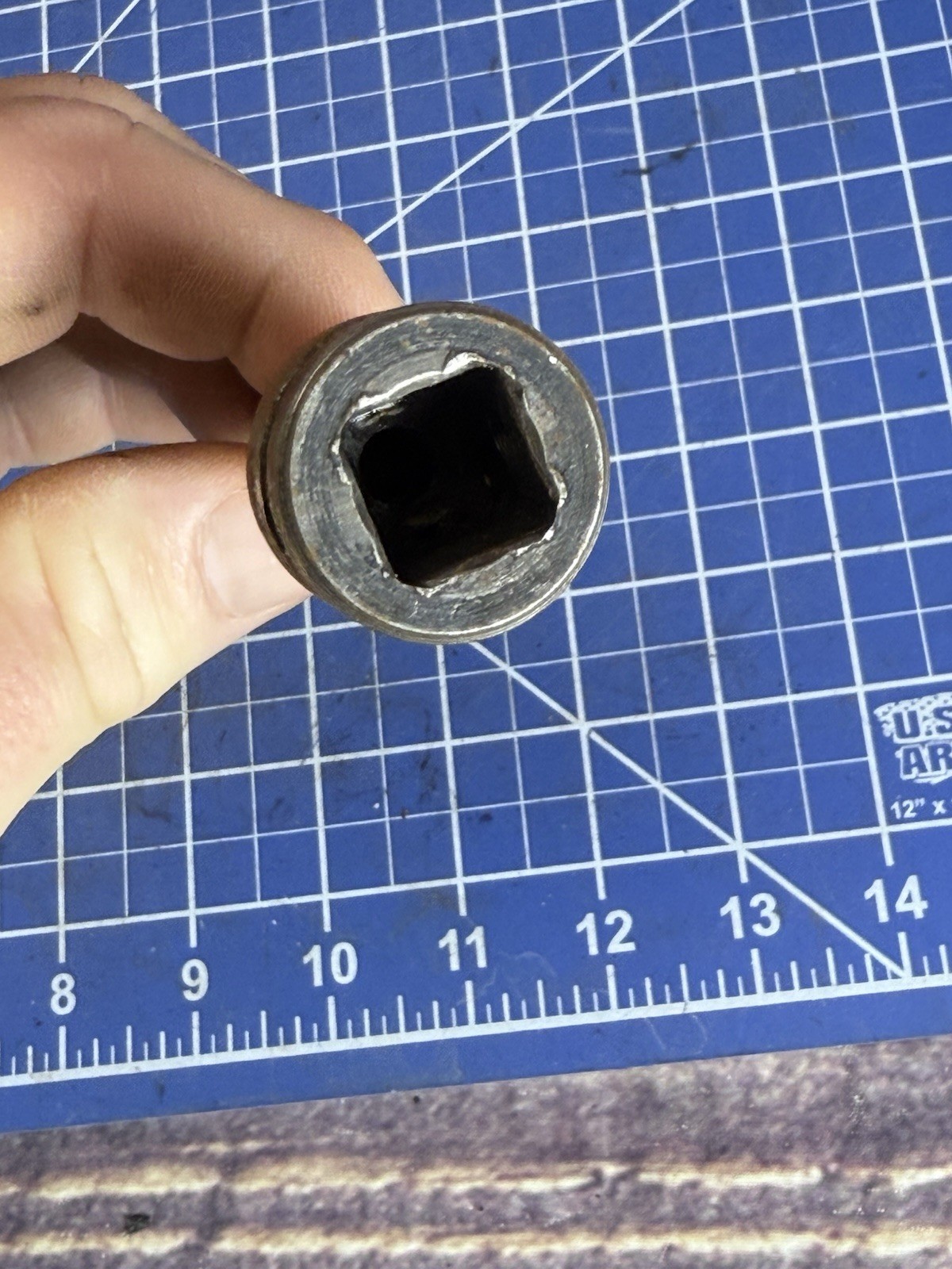 858 Apex 1/2» Square Dr. 1/4” Hex Bit Holder