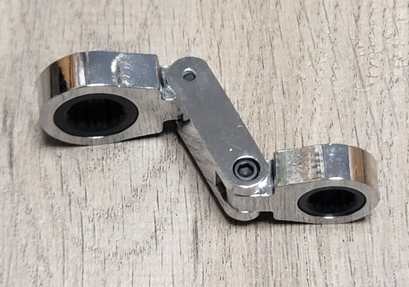 5pc Metric Double Flex Stubby Micro Ratcheting Wrench set 8-19mm w/ Pouch