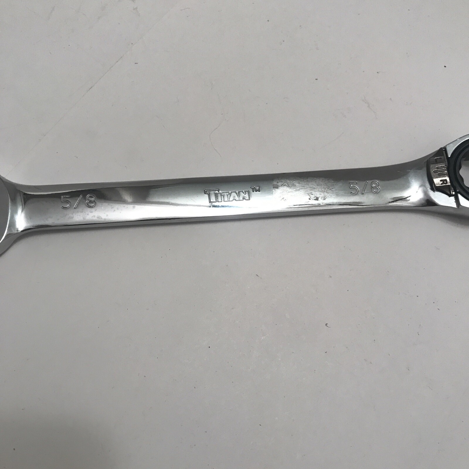 Titan 5/8” Reversible Ratcheting Wrench New
