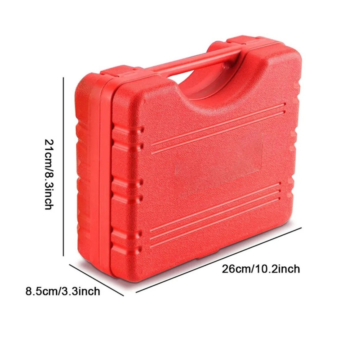 Manual Brake Bleeder Vacuum Pump Kit Automotive Fluid Tester With Gauge Adapters