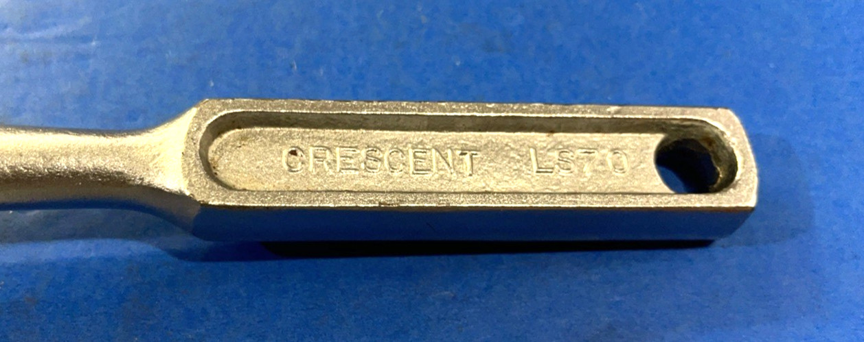 CRESCENT TOOLS VINTAGE 1/2 DRIVE RATCHET 10-1/8 INCHES LONG LS70