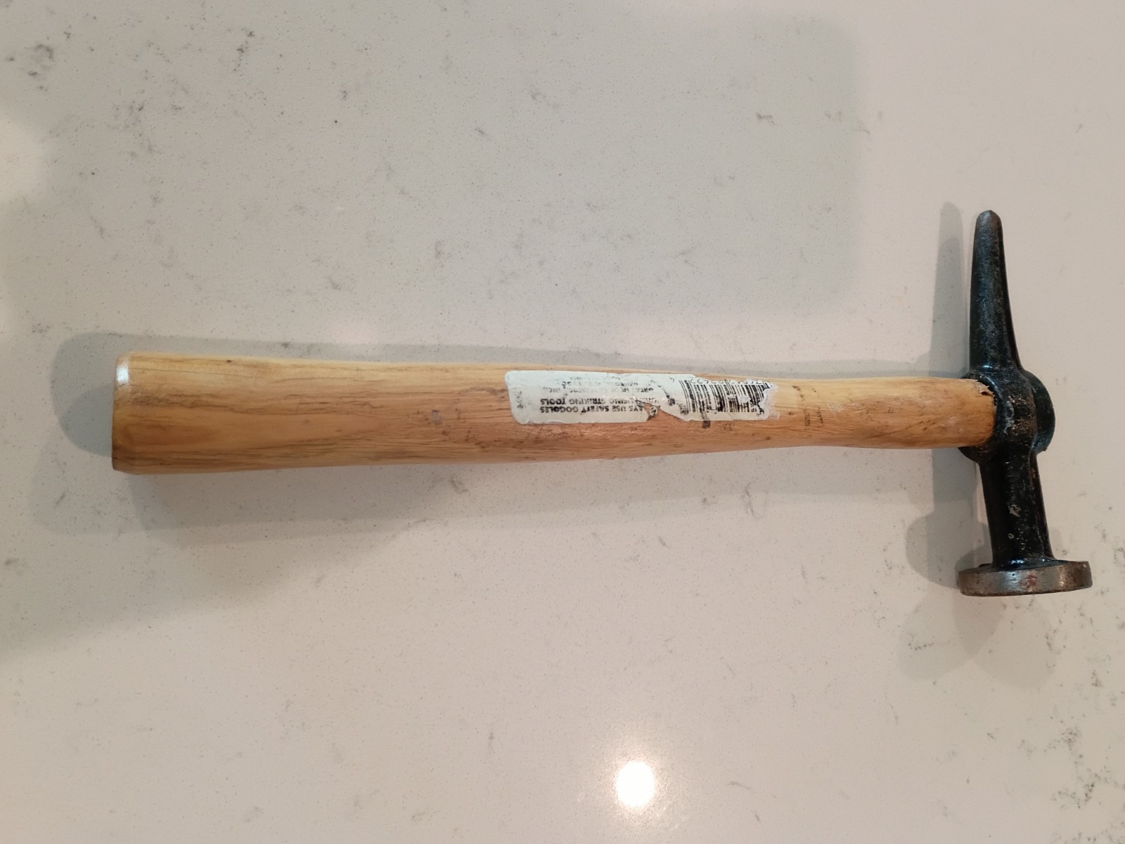 Auto Body Cross Chisel -Hammer Ding Round Head With Wooden Handle