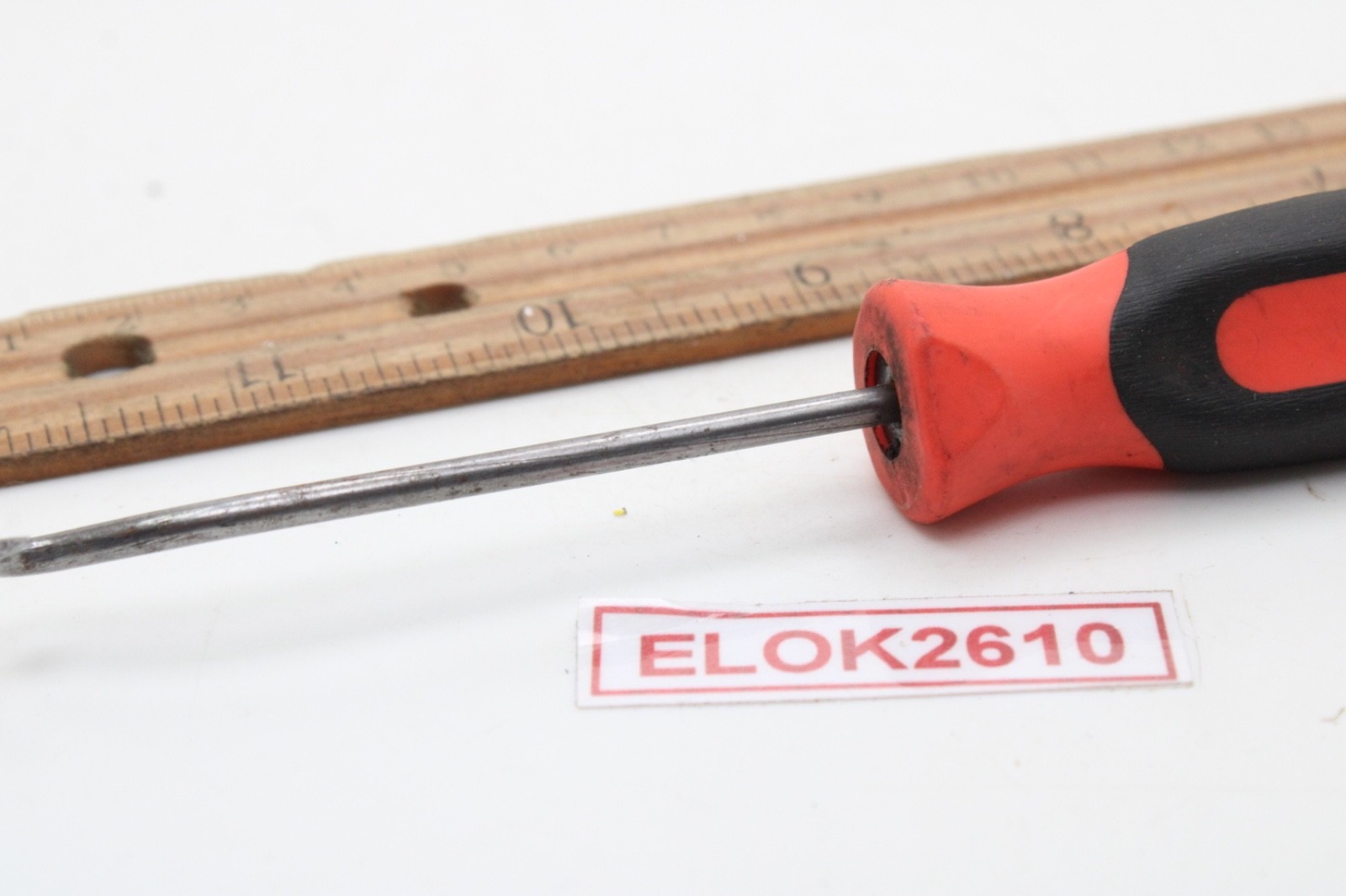 Snap-on SG3ASH45B Mini Hook Red Black Soft Grip Handle 5.5″ USA