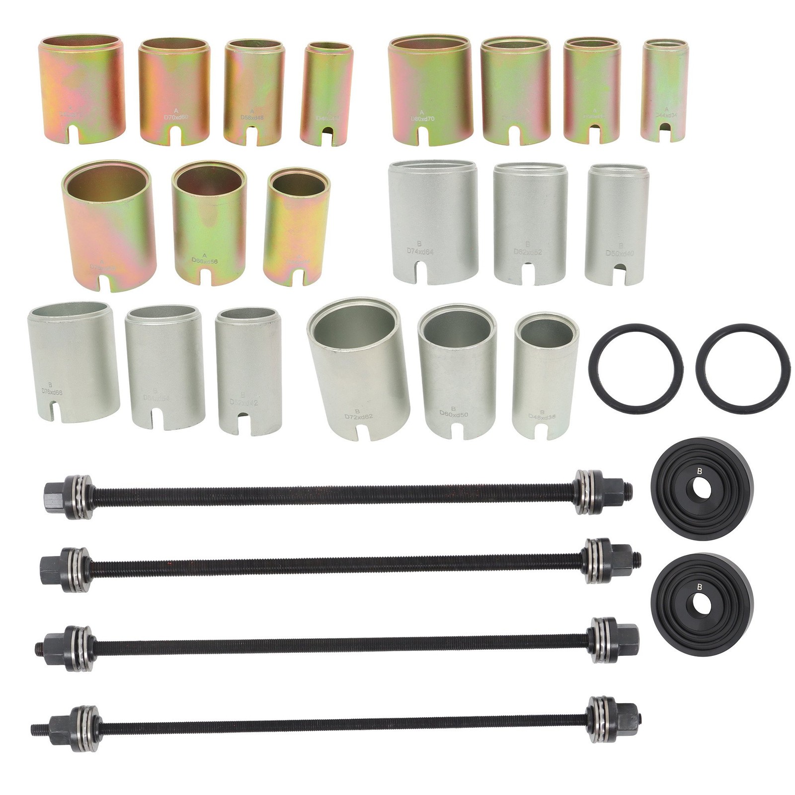 LABLT Universal Press & Pull Sleeve Kit Bush Bearing Removal Insertion Tool Set
