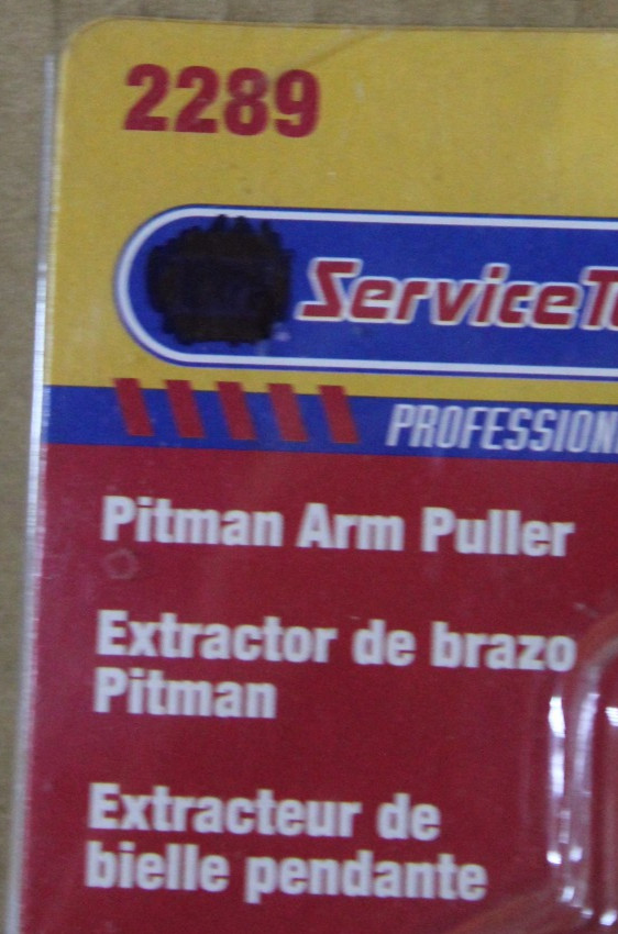 NAPA 2289 PITMAN ARM PULLER