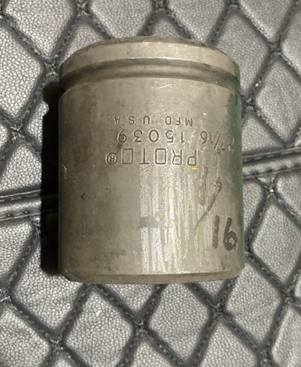 Proto 15039, 2-7/16″ Deep Impact Socket, 1-1/2″ Drive, 6 Point