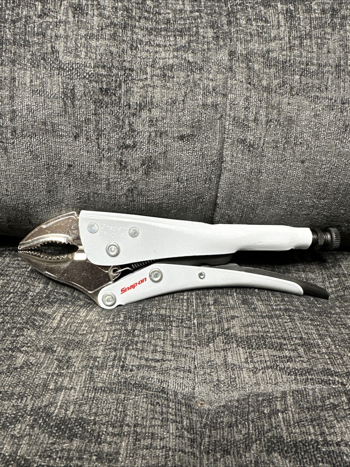 Snap-On 7″ Curved Jaw With Cutter Locking Pliers LP10WR Brand New Made In Spain