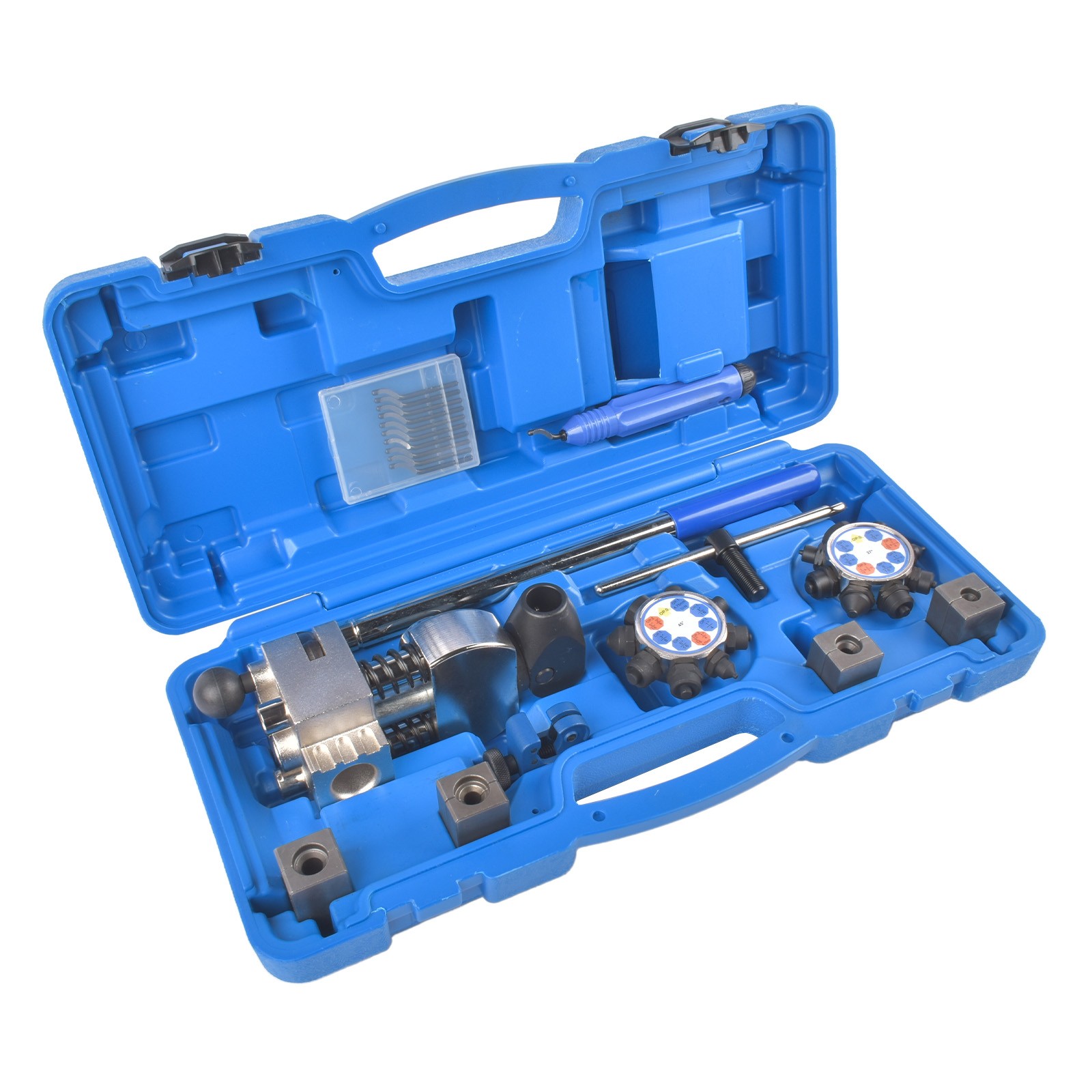 Brake Line Flaring Tool Set 37° and 45° Single Double Bubble Flares 3/16″-3/8″