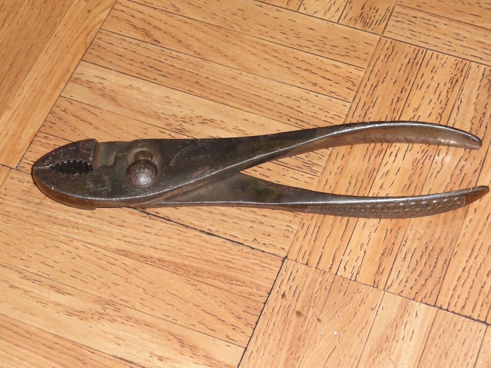 Antique «1922» Pre Snap-On Vacuum Grip No.49 9 Inch Combination Pliers