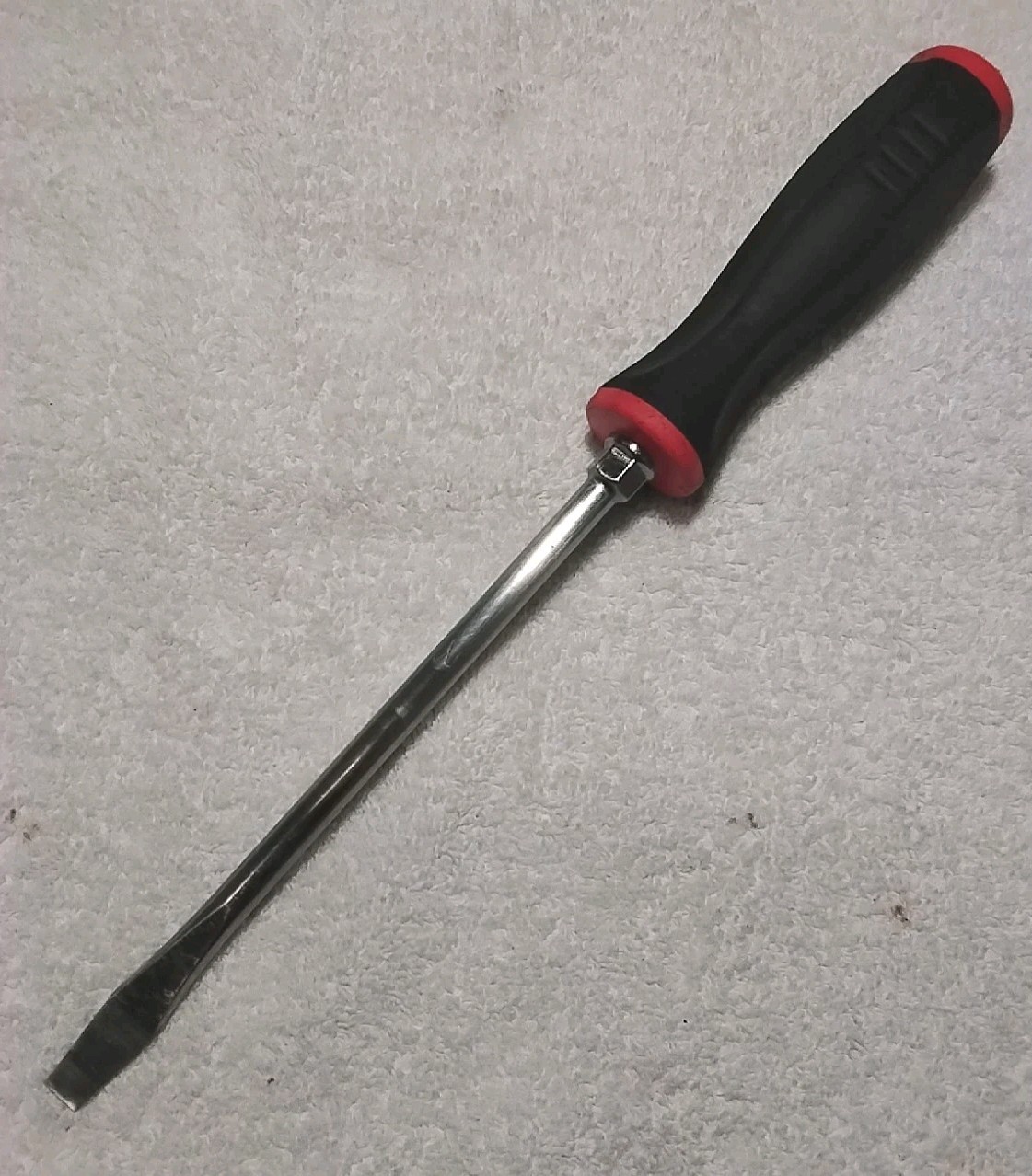 SNAP-ON DES414095 SG06 RED/ BLACK. 5×.31 FLAT HEAD SCREWDRIVER HANDLE USA 🇺🇸
