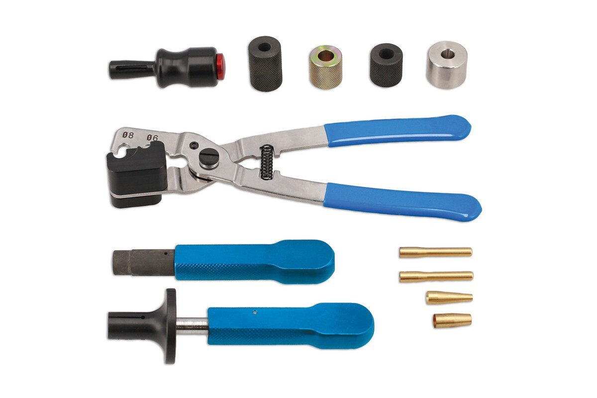 Laser Tools 9095 Fuel Injector Seal Remover & Installer Seal Plier & Rings Set