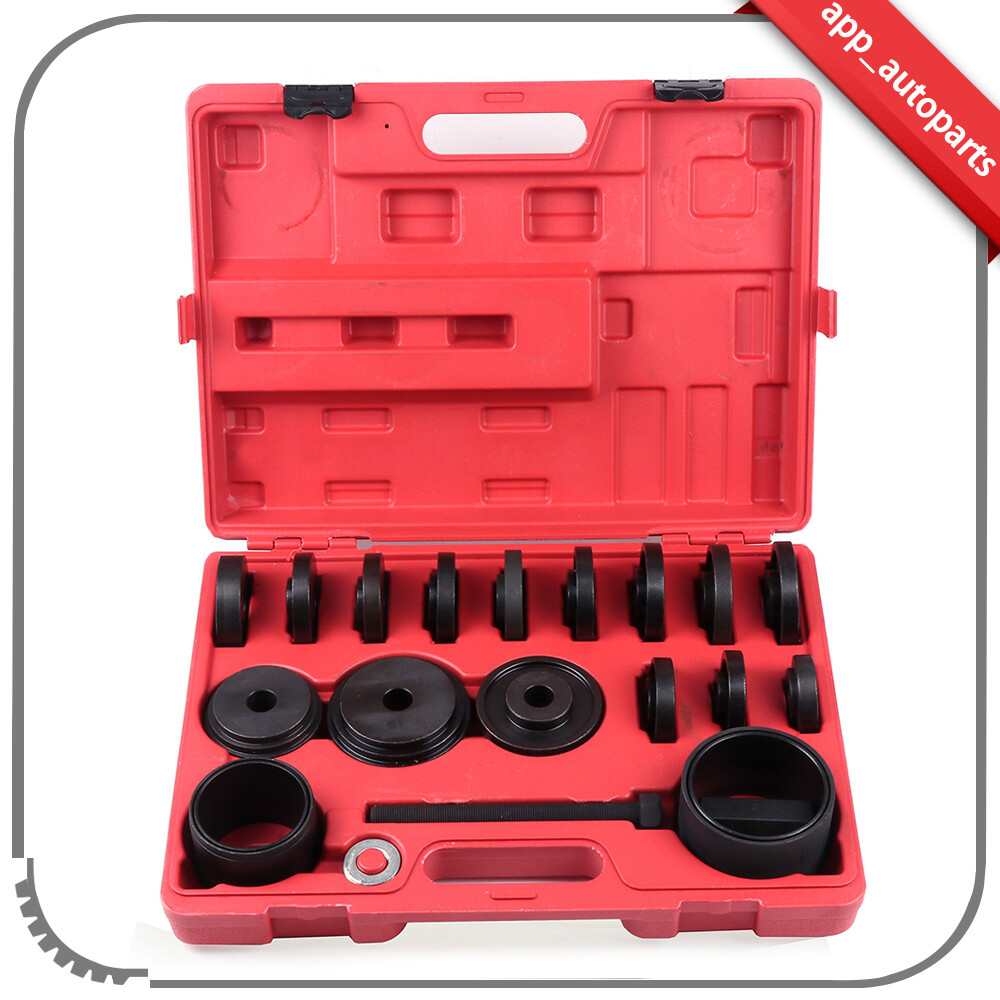 23PC REMOVING ADAPTER PULLER PULLEY KIT FWD FRONT WHEEL DRIVE BEARING PRESS TOOL