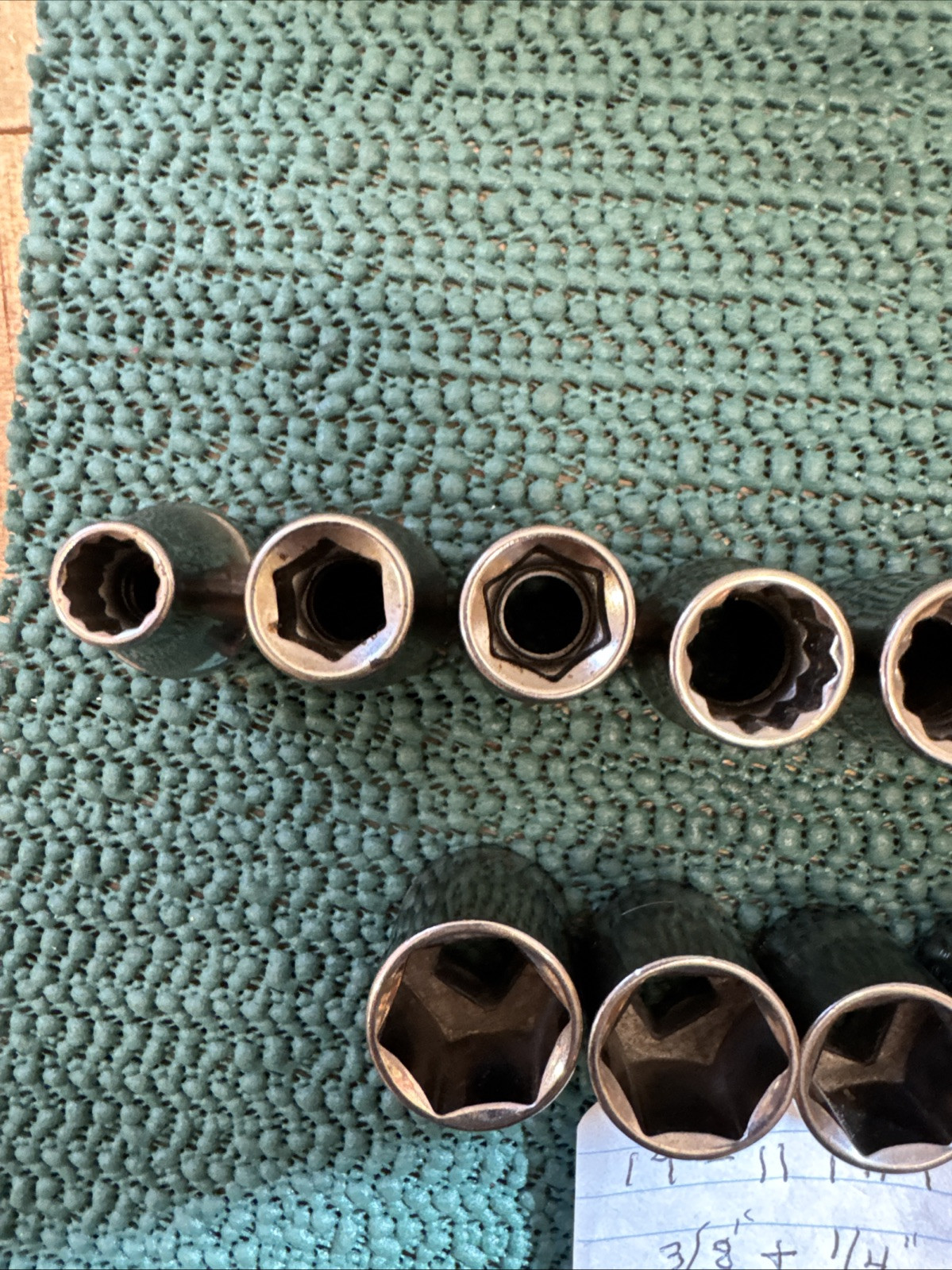 Lot Of 18 Craftsman Metric Sockets In Great Shape USA See Pictures 2 Sets