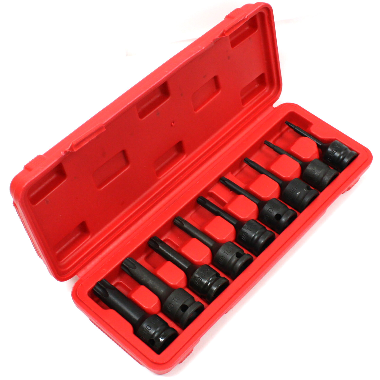 9 pcs 1/2″ Impact Bit Socket Set T-Star T20 T70 T60 T55 T50 T45 TX40 T30 T25 T2
