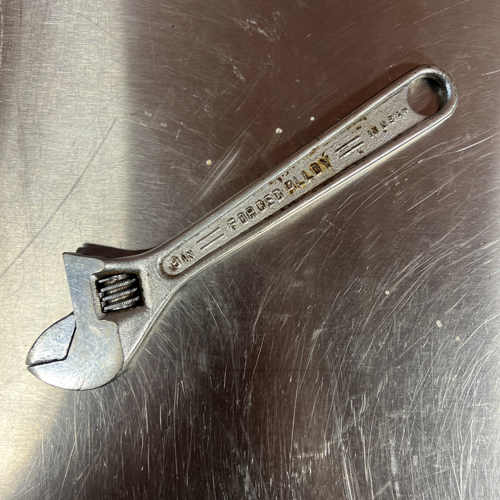 Craftsman 8” Adjustable Crescent Wrench Forged in U.S.A