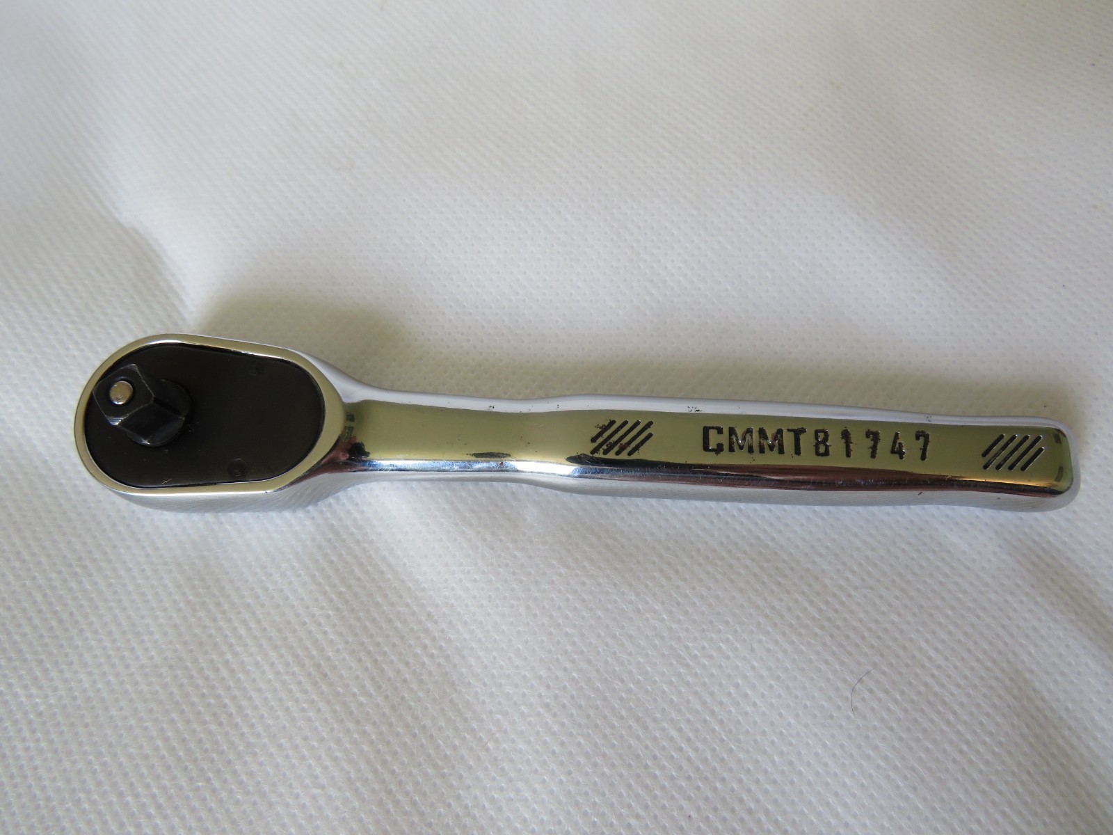 Craftsman 1/4″ 72 Tooth Ratchet – Quick Release – Polished Chrome CMMT81747
