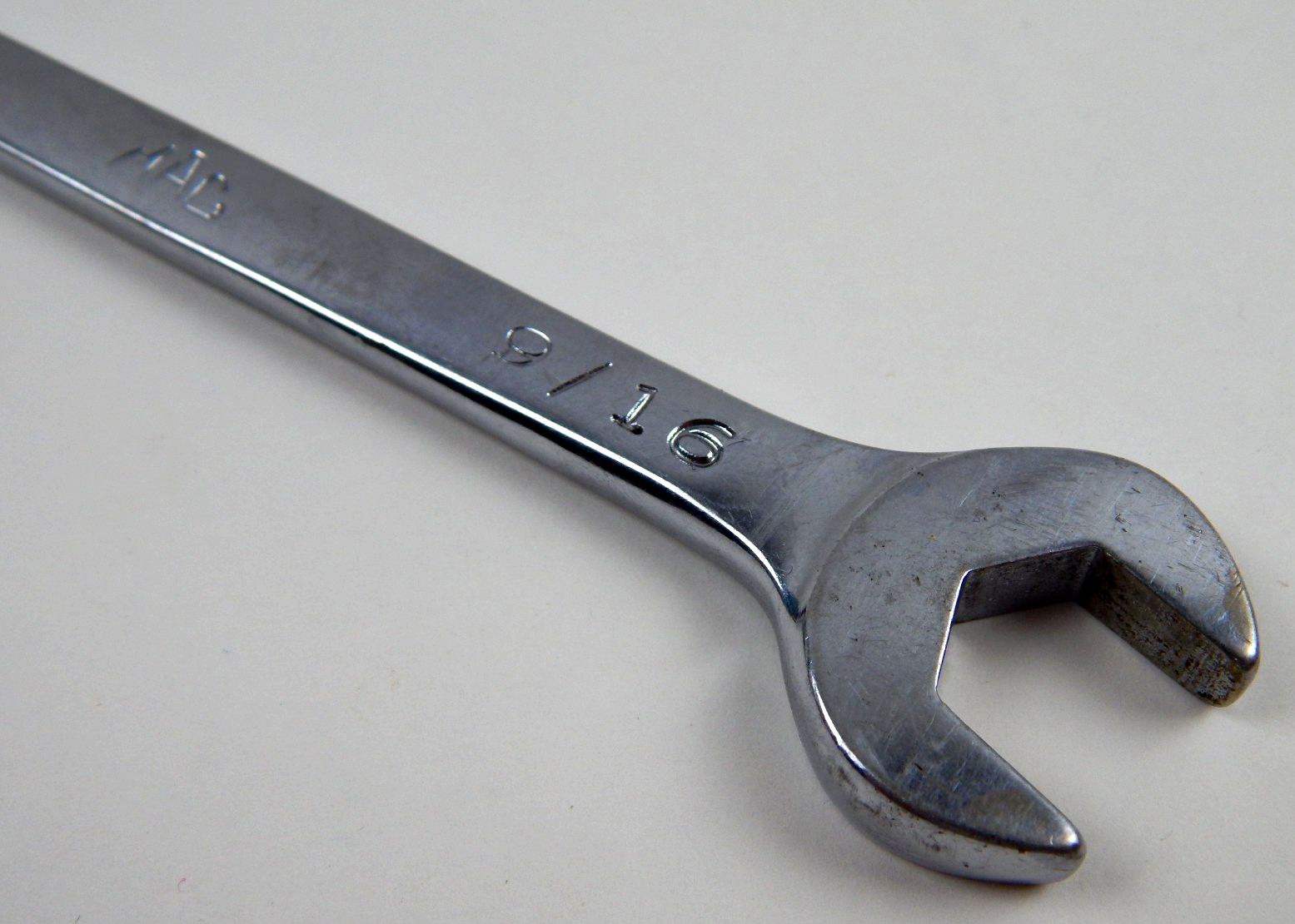 MAC Tools CH18 9/16″ SAE 6 Point Combination Wrench Full Polish Made in USA VGUC