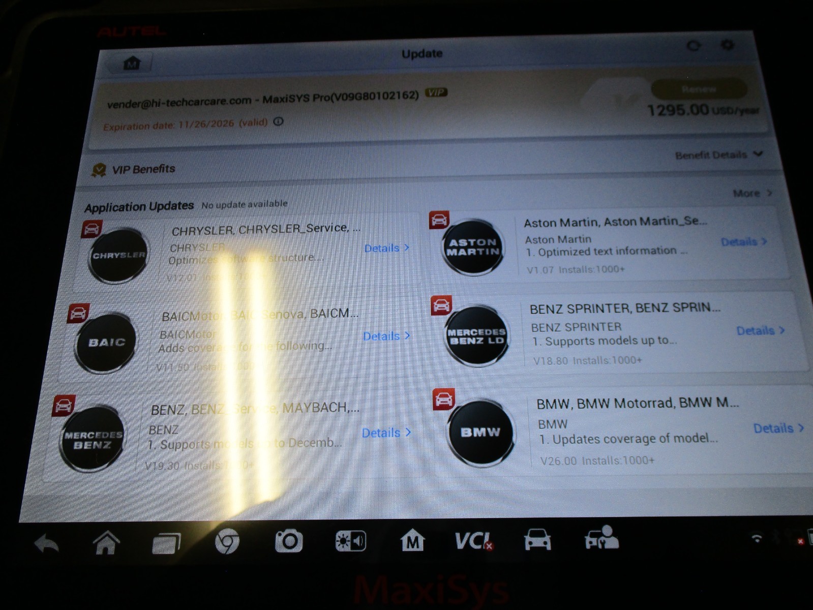AUTOMOTIVE TOOLS * AUTEL * MAXISYS PRO * MY908 * SEE PHOTOS FOR WHAT’S INCLUDED