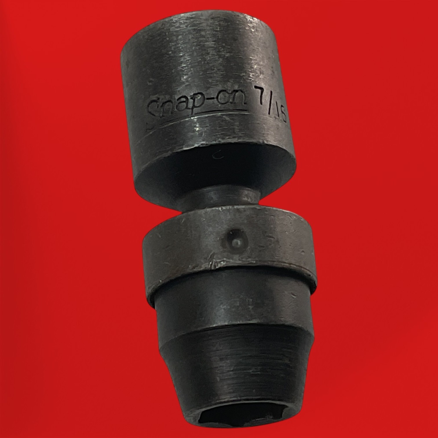 Snap-on Swivel Impact Socket 7/16″ 1/2″ Drive 6 Point IMBL140D Sold As Pictured