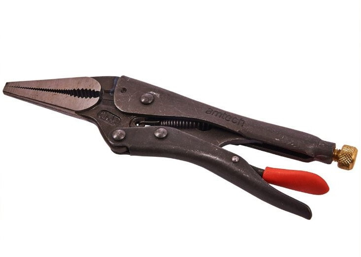 Locking Pliers 9″ 230mm Long Nose Heavy Duty Mole Vice Grips Chrome Moly Steel