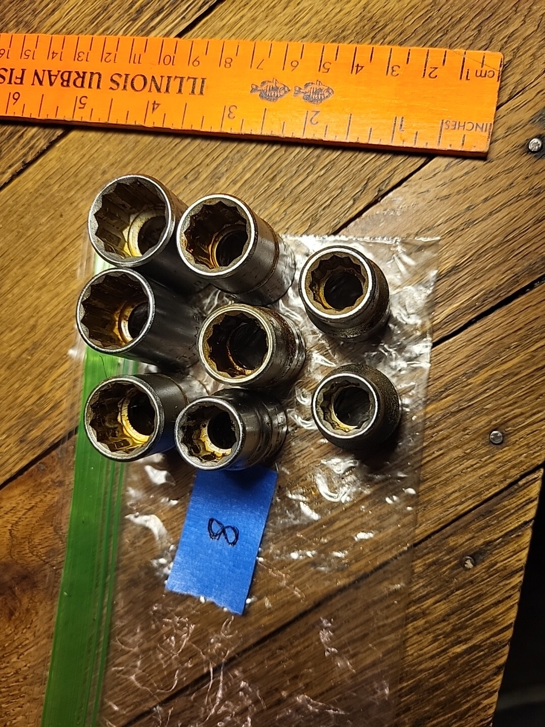 Craftsman Sockets -EE- 1/2″ Drive 12 Pt.-10mm,11mm,12mm,13mm,14mm,15mm,16mm,17mm