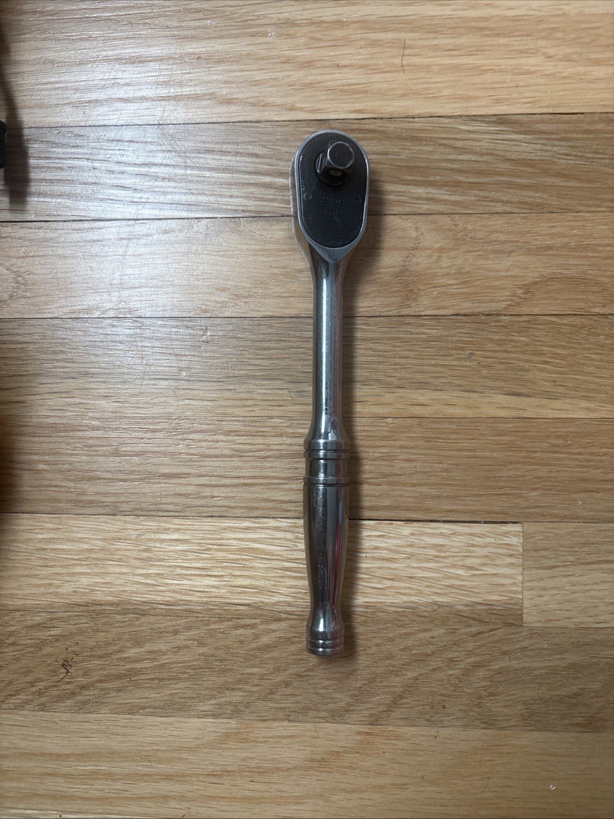 Snap-On F936 3/8″ Drive Fixed-Head Ratchet Chrome Handle USA