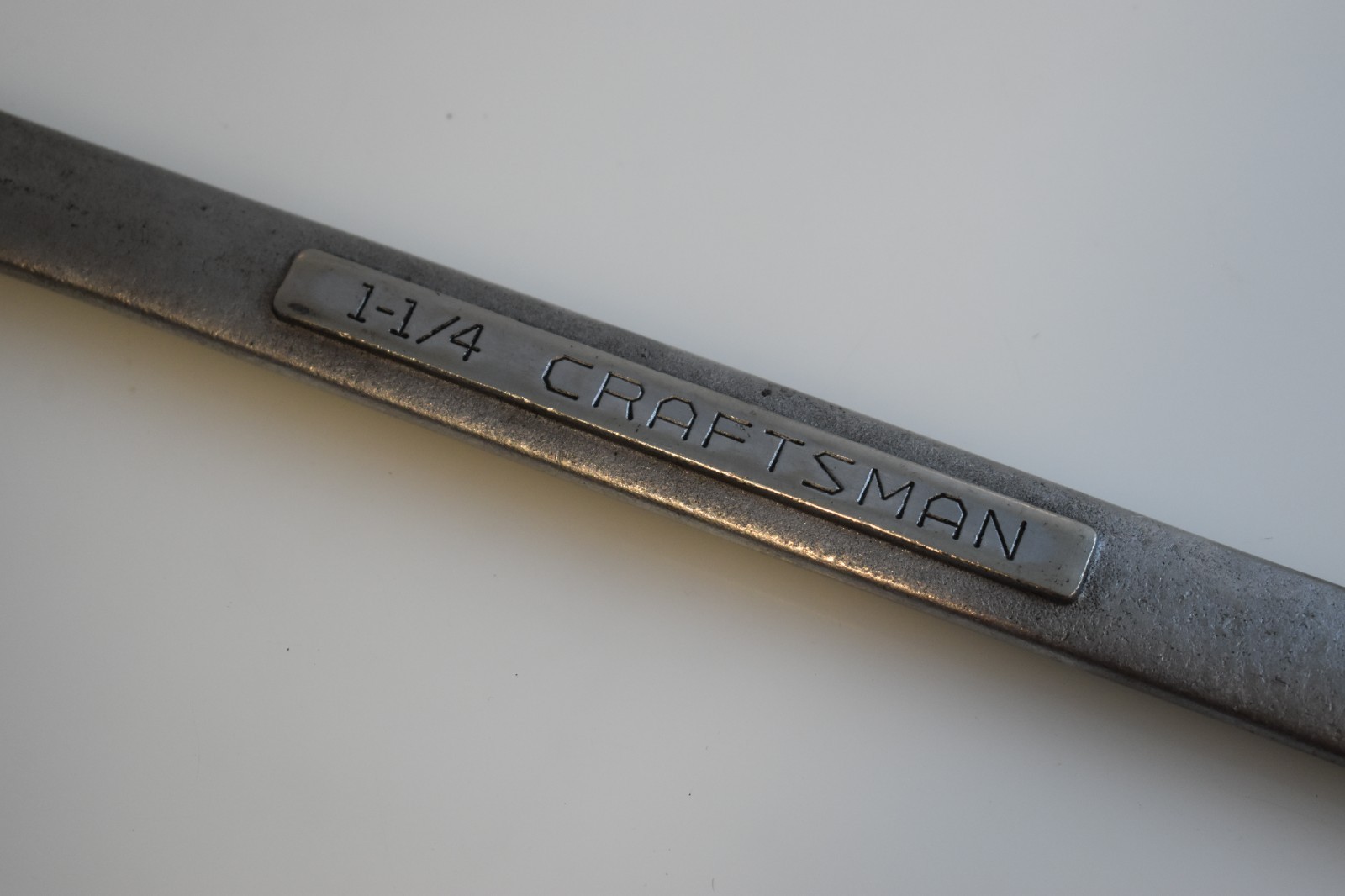 Craftsman Tools -V- 44708 1-1/4″ SAE Combination Wrench 12 Point USA Vintage