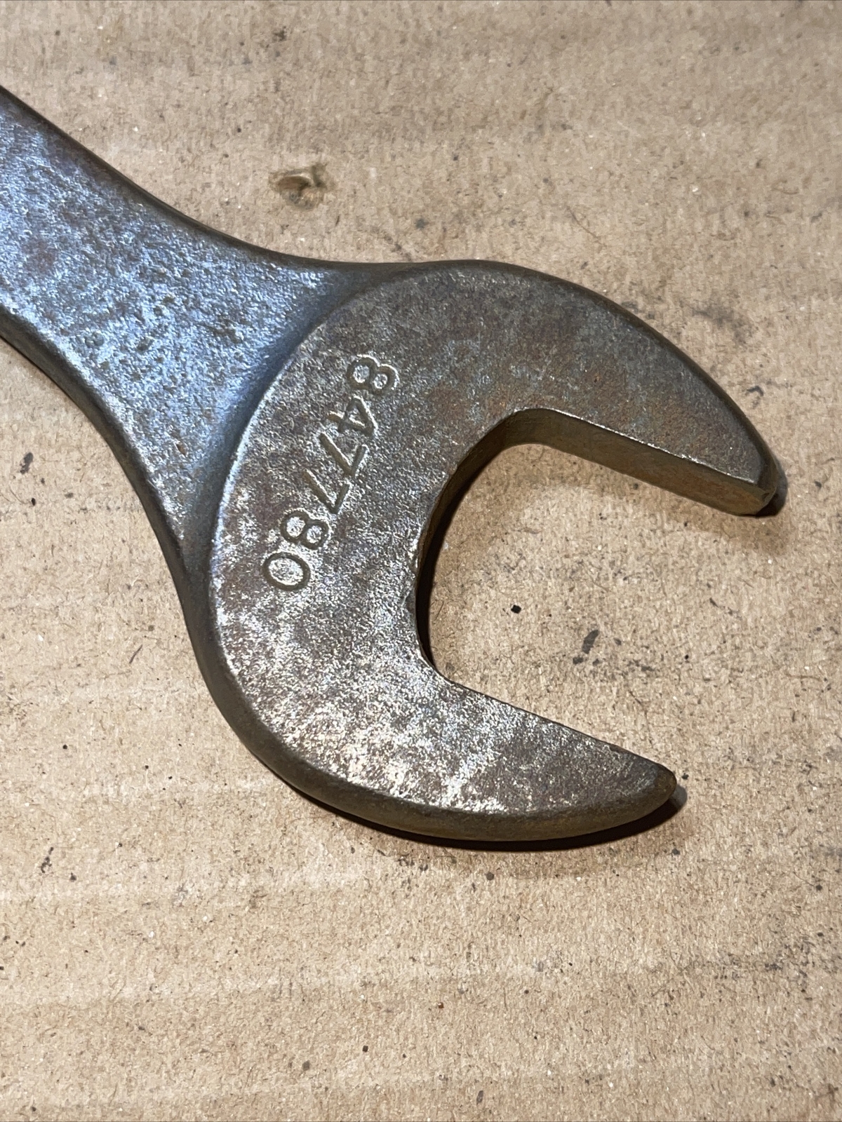 Vintage WILLIAMS USA 847780 7/8 in x 15/16 in SAE Open End Wrench Black Oxide