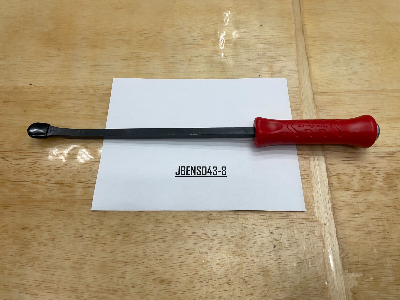 Snap-on Tools USA NEW RED 18″ Length Steel Striking Pry Bar SPBS18AR