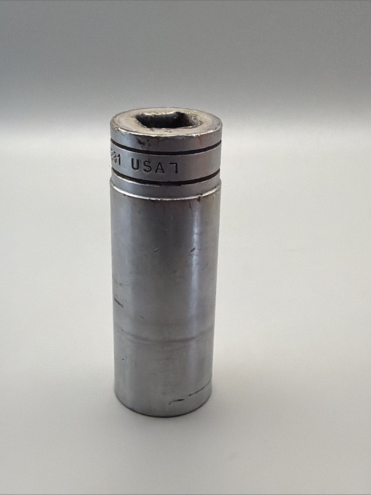 Vintage Snap-on TS-281 7/8″ Deep Socket 1/2″ Drive 6 pt SAE Chrome USA