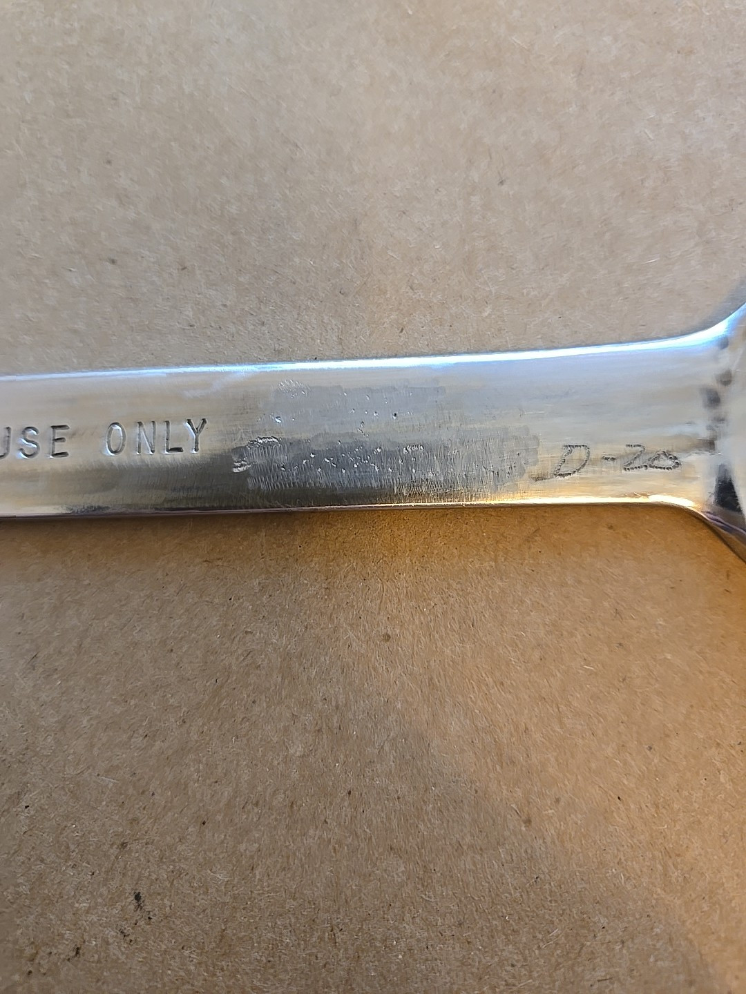 Snap On 5/8″-11/16″ SAE Low Torque Slime Line Open End Wrench LTA2022