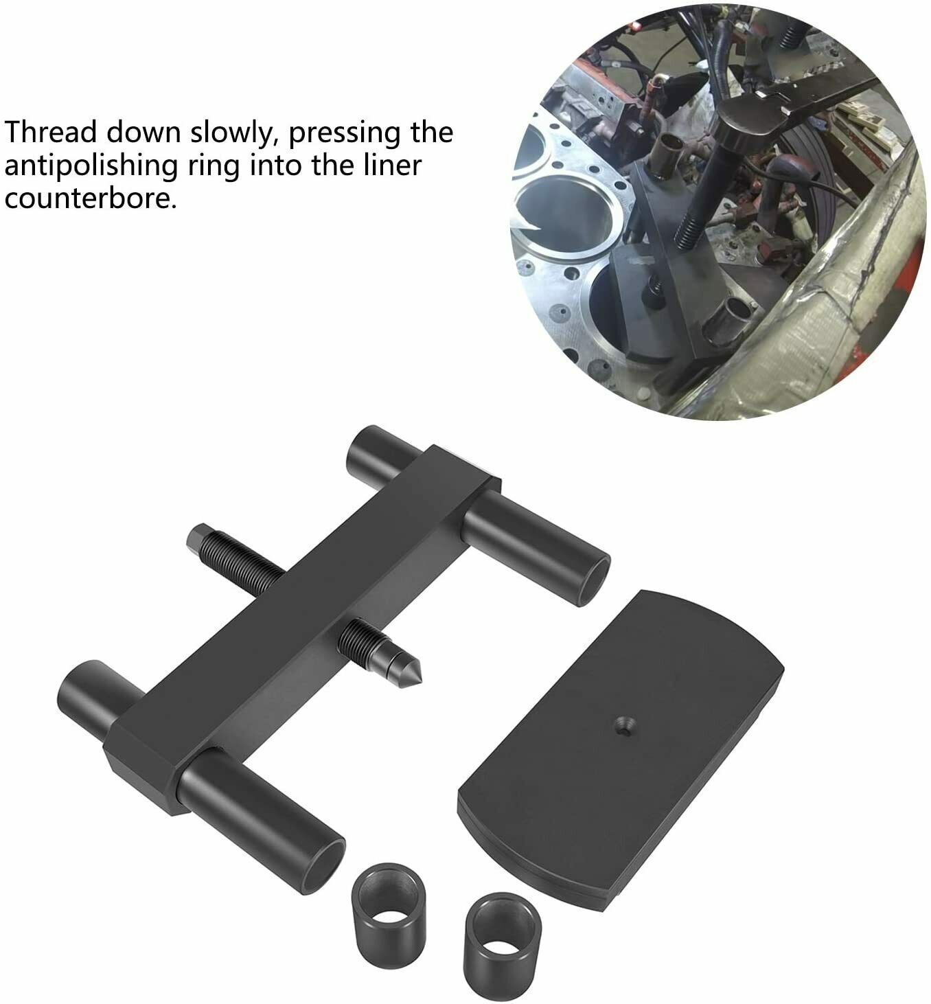 3164606 Cylinder Liner Press Installer Tool Heavy Duty For Cummins ISX X15